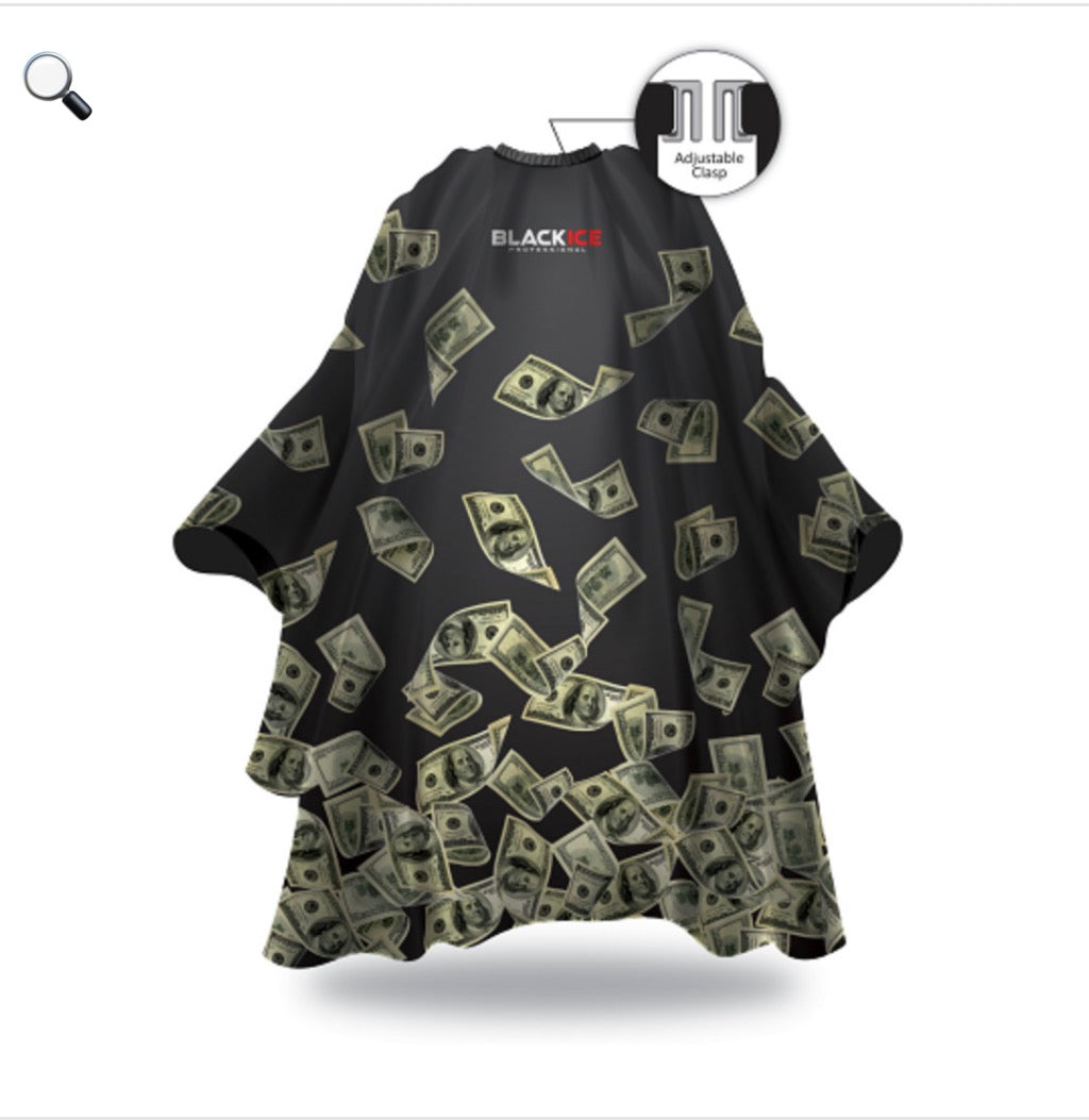 Black ice barber capes