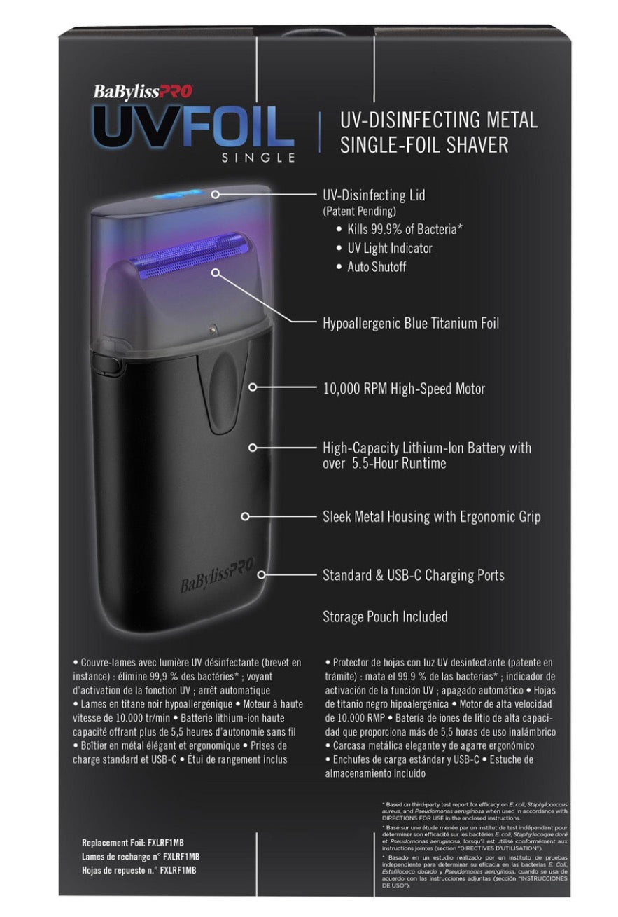 Babyliss uv double shaver