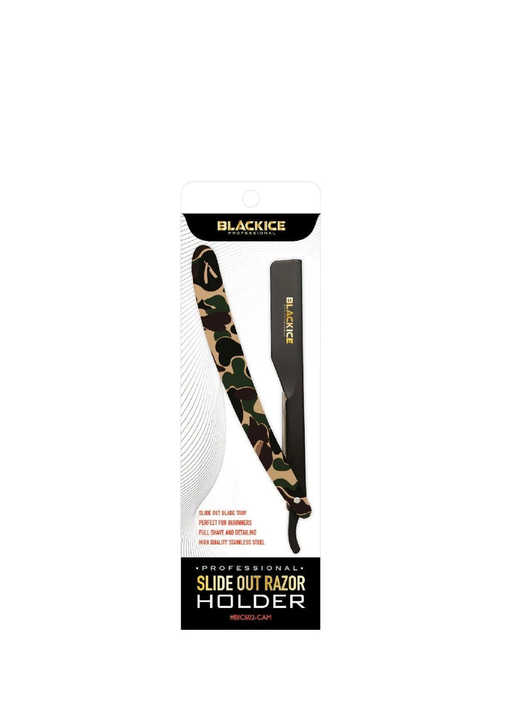 Black ice slide razor holder