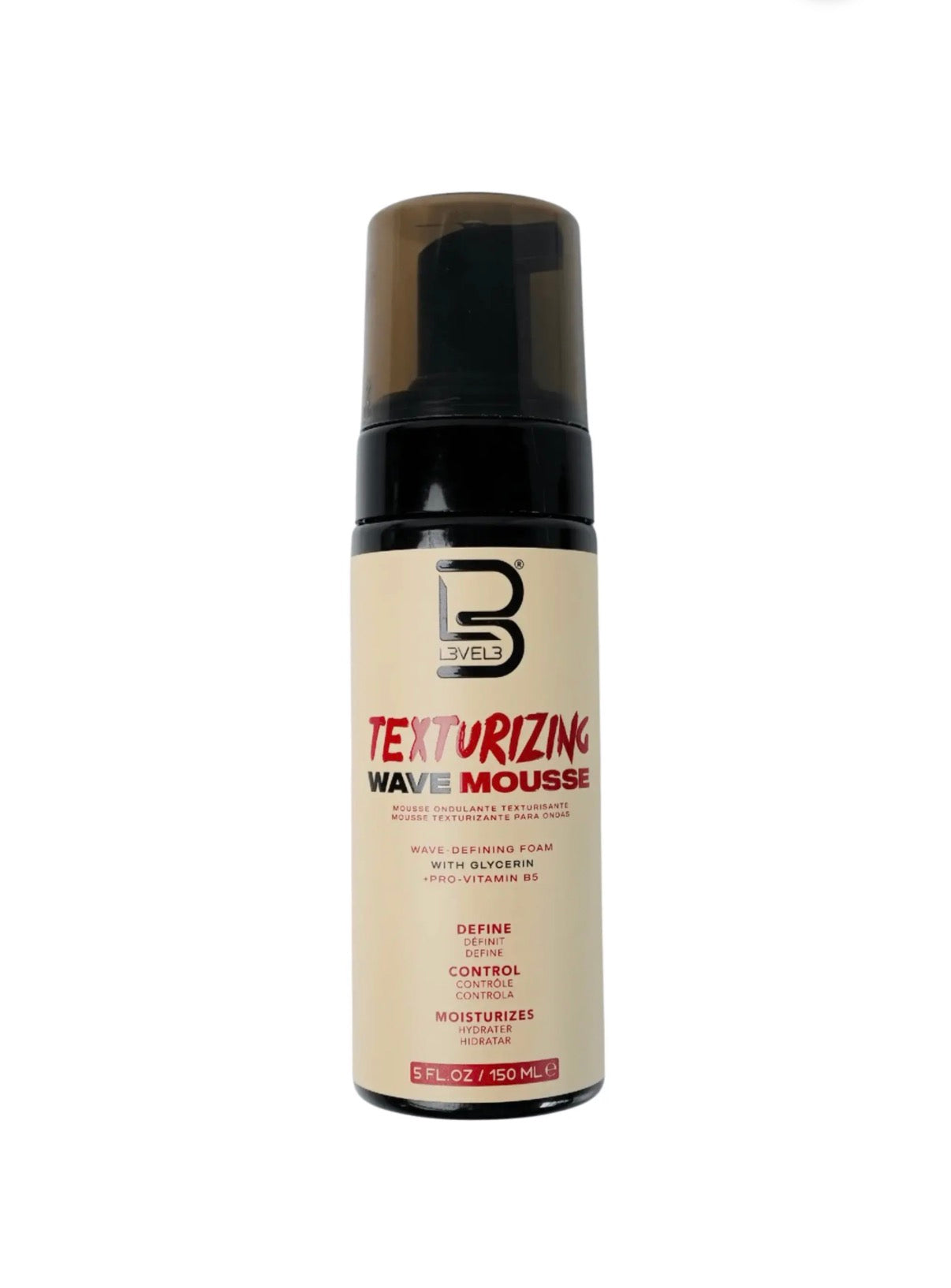 Level 3 texture wave mousse