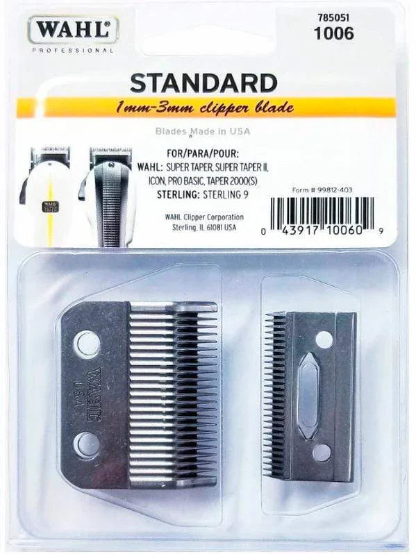 Wahl super taper standard 1mm-3mm clipper blade